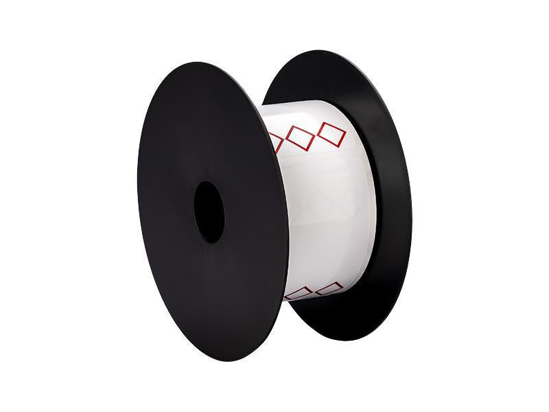 Durable and compliant, Brother 3in x 2in TT GHS 3 Diamonds White Labels are designed for long-term chemical labeling applications. Each roll contains 250 high-performance labels built from 3mil material with a 5+ year lifespan and is compatible with BMSLPR03xx ink ribbons. This US-manufactured product ensures TAA compliance and consistent reliability for industrial and office labeling needs.