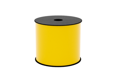Étiquette en vinyle jaune Brother BMSLTMIL401 4 pouces, rouleau de 150 pieds