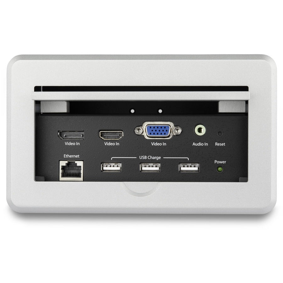 Boîtier de connectivité pour table de conférence StarTech BOX4HDECP2, argent