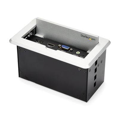 Boîtier de connectivité pour table de conférence StarTech BOX4HDECP2, argent
