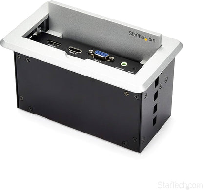 Boîtier de connectivité pour table de conférence StarTech BOX4HDECP2, argent