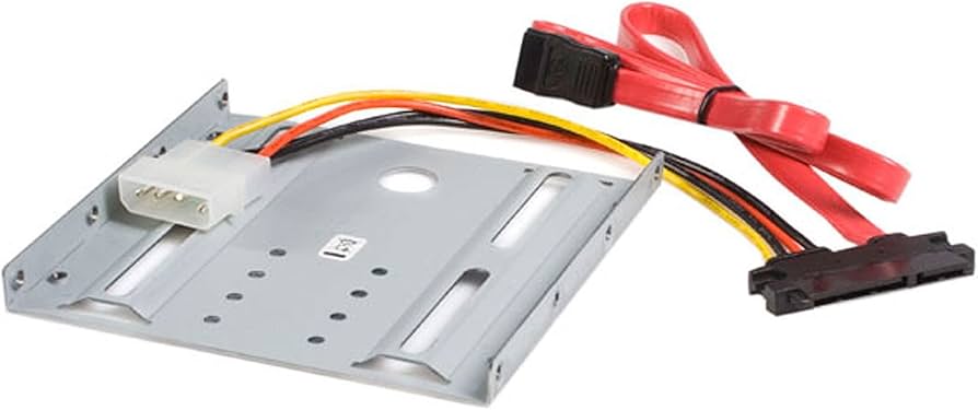 StarTech Dual 2.5in SATA SSD/HDD to 3.5in Mount Bracket - Steel, TAA Compliant