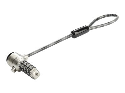Boucle d'extension de câble antivol pour ordinateur portable STARTECH - Emplacement K, alliage de zinc, câble de 15 cm