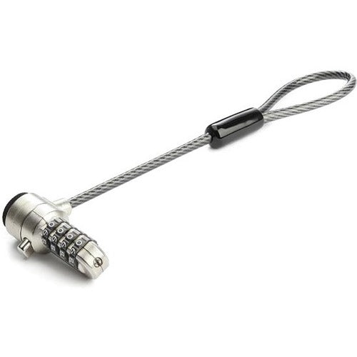 Boucle d'extension de câble antivol pour ordinateur portable STARTECH - Emplacement K, alliage de zinc, câble de 15 cm