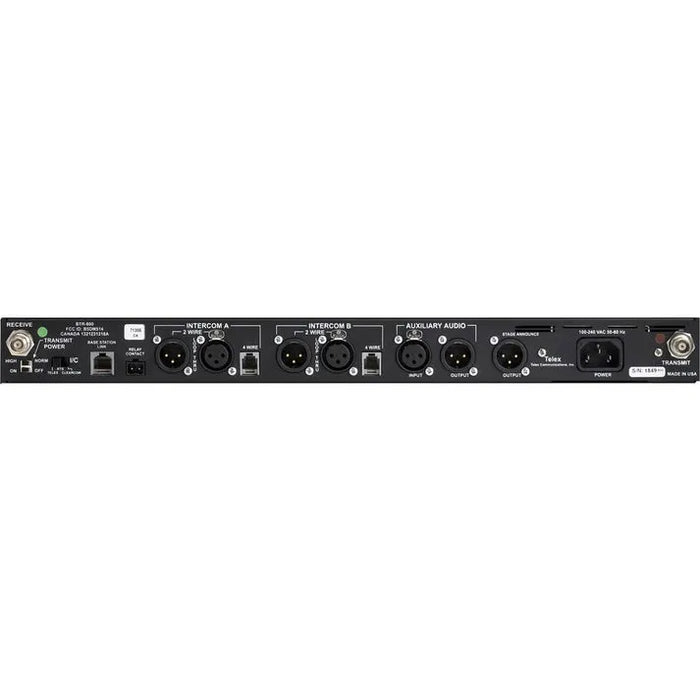 BOSCH BTR-800-FD UHF Base Station 2CH with 4M Headset