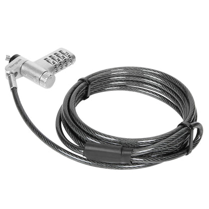 Ensemble antivol combiné TARGUS DEFCON T-Lock et adaptateur de fente, noir