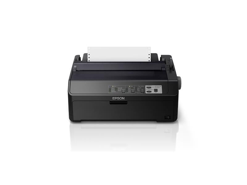 The EPSON LQ-590II Impact Dot Matrix Printer offers reliable high-speed printing with crisp monochrome output. With support for multiple paper types and advanced connectivity via USB 2.0 and bidirectional parallel interface, it delivers consistent performance. Built for durability with 25,000 POH MTBF, this multi-functional device suits industrial, office, and logistical environments.