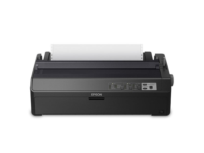 The Epson LQ-2090II Impact Printer offers the durability and productivity needed for critical daily print requirements. These reliable 24-pin, wide-format impact printers boast a long life cycle, a 3-year limited warranty and speeds up to 584 cps.