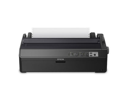 The Epson LQ-2090II Impact Printer offers the durability and productivity needed for critical daily print requirements. These reliable 24-pin, wide-format impact printers boast a long life cycle, a 3-year limited warranty and speeds up to 584 cps.