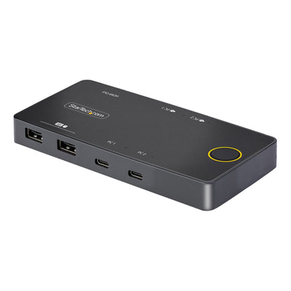StarTech 2-Port USB-C KVM Switch with 4K HDMI and Dual 100W PD