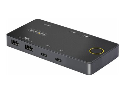 StarTech 2-Port USB-C KVM Switch with 4K HDMI and Dual 100W PD