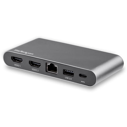 StarTech 2-Port USB-C KVM Switch with 4K HDMI and Dual 100W PD