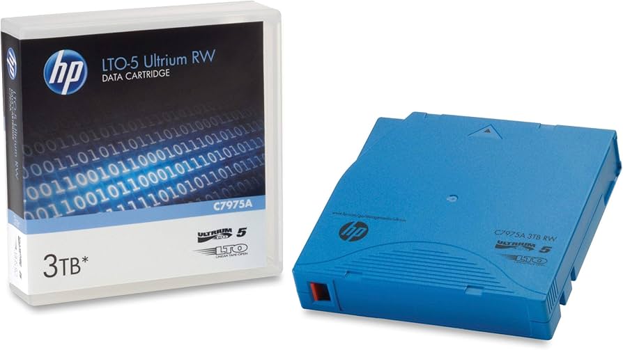 HP LTO5 Ultrium 3TB RW Data Tape Cartridge C7975A