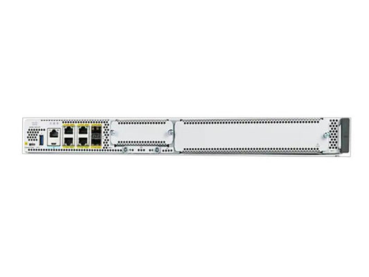 The Cisco Catalyst C8300-1N1S-6T Voice Router with NIM-PVDM-3 is a high-performance, secure wired router designed for voice and data applications. It features powerful internals including 8 GB of DRAM, a 16 GB M.2 SSD, and six 1-Gigabit Ethernet ports, with support for key protocols like IPv4, IPv6, MPLS, and RADIUS. Ideal for enterprise-grade networking, it includes the NIM-PVDM-3 for enhanced voice processing.