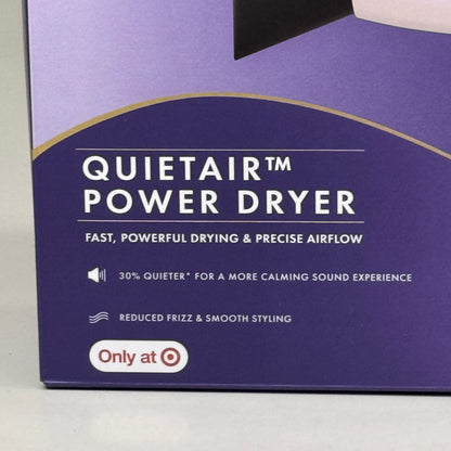 HOT TOOLS Pro Signature Collection Power Hair Dryer Lavender 30% Quieter 1875W