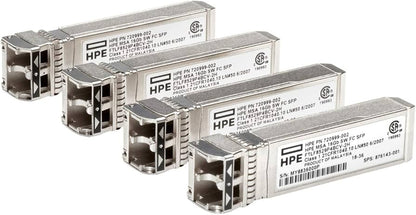 HPE MSA 16Gb SW Fibre Channel SFP+ 4-Pack Transceiver (C8R24B)