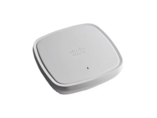 Cisco Catalyst 9115AXI is a powerful indoor wireless access point built for high-performance connectivity in enterprise settings. Supporting Wi-Fi 6 (802.11ax), dual-band 2.4 GHz/5 GHz radios, and 4x4 MIMO architecture, it delivers a maximum data rate of 2.5 Gbps. Designed with omnidirectional internal antennas and Bluetooth 5.0, it ensures scalable and secure network deployments.