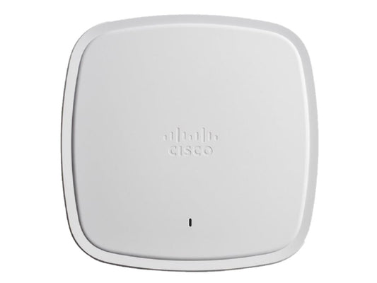 The Cisco Catalyst 9120AX Series access point delivers next-generation Wi-Fi 6 (802.11ax) performance with 4x4:4 MU-MIMO, integrated IoT and Bluetooth 5 capabilities, and multigigabit Ethernet support. Designed for enterprise environments, it provides enhanced wireless capacity, efficiency, and security while supporting modern connectivity demands.