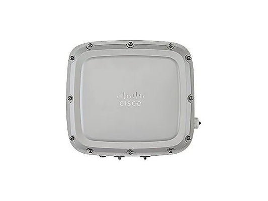 The Cisco C9124AXI-B is a high-performance outdoor wireless access point with internal omnidirectional antennas, supporting dual-band Wi-Fi 6 (802.11ax) for superior network performance. With data rates up to 2.5 Gbps and 4x4:4 MU-MIMO, it is engineered for high-density environments and harsh outdoor conditions.