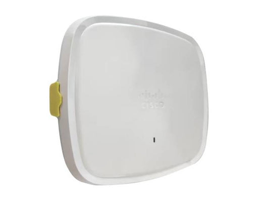 The Cisco Catalyst 9130AXE Access Point is purpose-built for high-density, high-performance wireless deployments. Supporting Wi-Fi 6 (802.11ax), Gigabit Ethernet, and external antenna connections, it's ideal for challenging indoor environments. Advanced features include dual-band operation, MU-MIMO, and Bluetooth 5.0 for streamlined IoT integration.