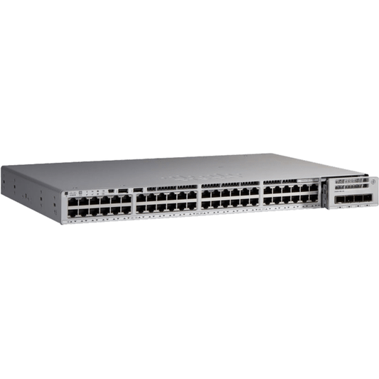 Commutateur Cisco Catalyst C9200 48 ports PoE+ partiel, Network Advantage