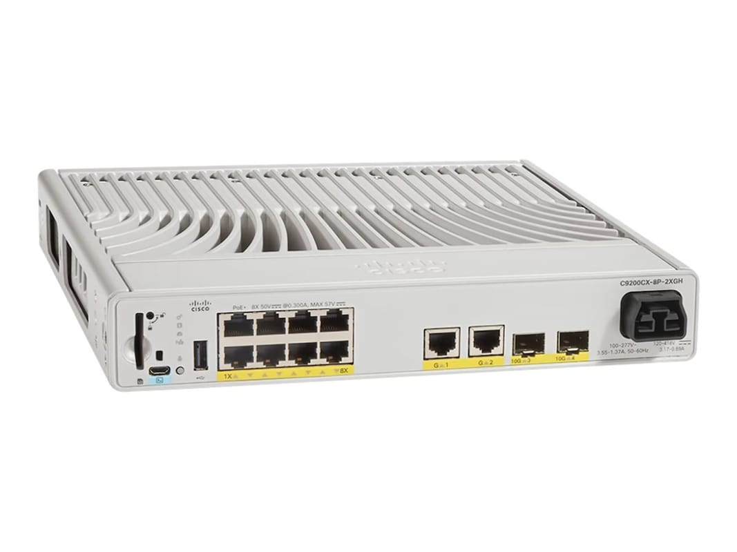 CATALYST 9000 COMPACT SWITCH 12 PORT POE+, 240W, ADV