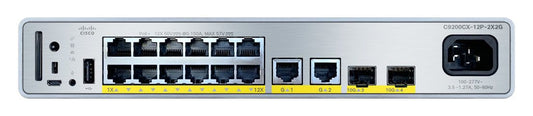 CATALYST 9000 COMPACT SWITCH 12-PORT POE+, 240W, ESSENTIALS