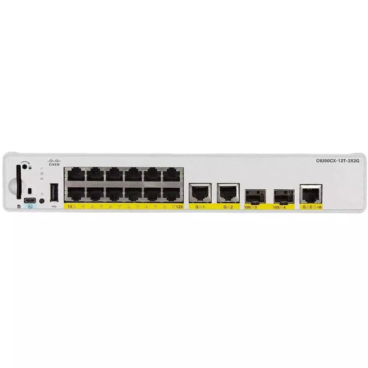 Commutateur Cisco Catalyst 9200CX 12 ports, données uniquement, licence Advantage