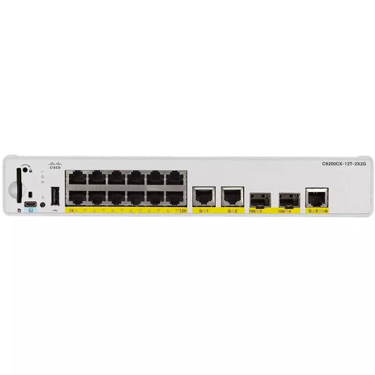 Commutateur de données Cisco Catalyst 9200CX 12 ports, licence Essential