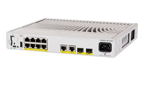 Commutateur Cisco Catalyst 9200CX 8 ports PoE+, 240 W, licence Advantage