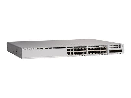Commutateur réseau Cisco C9200L 24 ports PoE+ - Network Advantage, 1 an