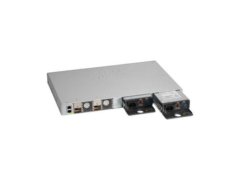 CATALYST 9200L 48-PORT POE+, 4 X 10G, NETWORK ESSENTIALS. This advanced Layer 2 and Layer 3 switch offers 48 PoE+ ports, 4 10G uplinks, and robust security and management protocols, ideal for modern enterprise networks.