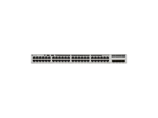 TAA C9200L 48P POE+, 4 X 10G, NETWORK ESSENTIALS. With 48 PoE+ Gigabit ports and 4x 10G SFP+ uplinks, this switch is built for scalable enterprise performance. Supports advanced Layer 3 management, high stacking bandwidth, and Cisco DNA Essentials licensing.