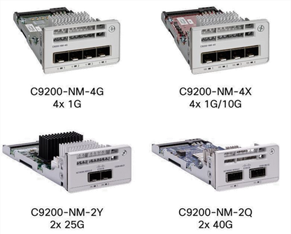 Commutateur Cisco Catalyst 9200L PoE+ 48 ports, 4x10G SFP+, NW Essentials