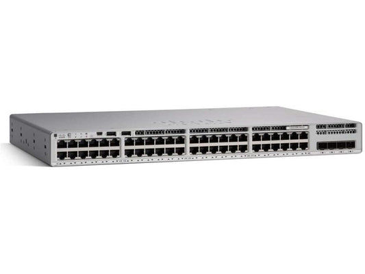 The Cisco C9200L-48T-4G-E is a TAA-compliant 48-port Gigabit Ethernet switch designed for scalable, secure Layer 2/3 networking environments. Featuring 4x 1G fixed uplinks, 2GB RAM, and 4GB flash memory, it supports major routing protocols including RIP, OSPF, and IS-IS, and comes with an Enhanced Limited Lifetime Warranty.