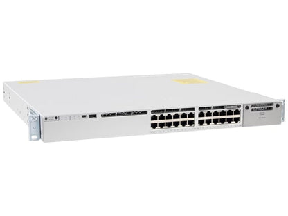 Switch - C9300-24P-A - Wired - Gigabit Ethernet - 8GB RAM - 16GB Flash Memory - RIPv1, RIPv2, RIPng Routing Protocol - Power Supply - Enhanced Limited Lifetime hardware Warranty