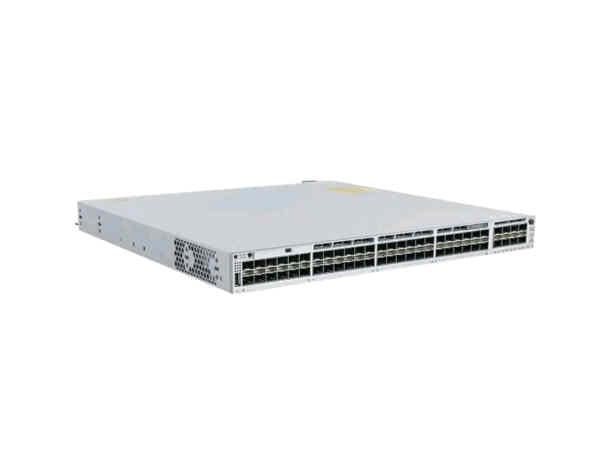 The Cisco C9300-48S-1A is a 48-port rack-mountable managed switch designed to deliver powerful, secure, and scalable performance. Featuring the Network Advantage license with a 1-year offering, this enterprise-grade solution supports advanced Layer 3 routing, Cisco StackWise-480, and MACsec encryption, making it ideal for wired infrastructure modernization and scalable campus networks.