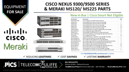 Cisco Catalyst 9300 4x40G/100G Network Module QSFP+/QSFP28