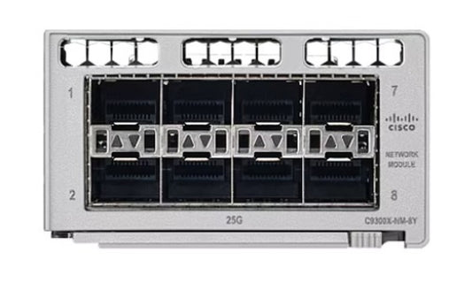 Catalyst 9300 8 x 10G/25G Network Module SFP+/SFP28