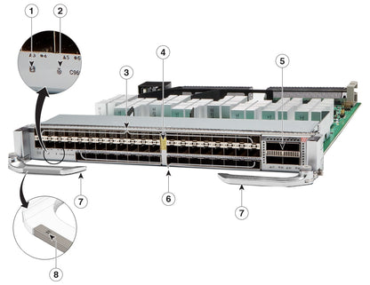 Carte de ligne enfichable Cisco Catalyst 9400 24 ports 25GE/10GE