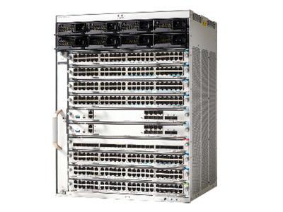 The Cisco Catalyst 9400 Series 10-slot switch chassis offers modular scalability and high-performance for enterprise campus networks. Featuring one supervisor engine (SUP), two line cards (LC), and integrated DNA-E licensing, it is engineered for extended lifecycle and adaptability to changing network demands. Ideal for large-scale deployments, it supports secure, energy-efficient, and highly available switching capabilities.