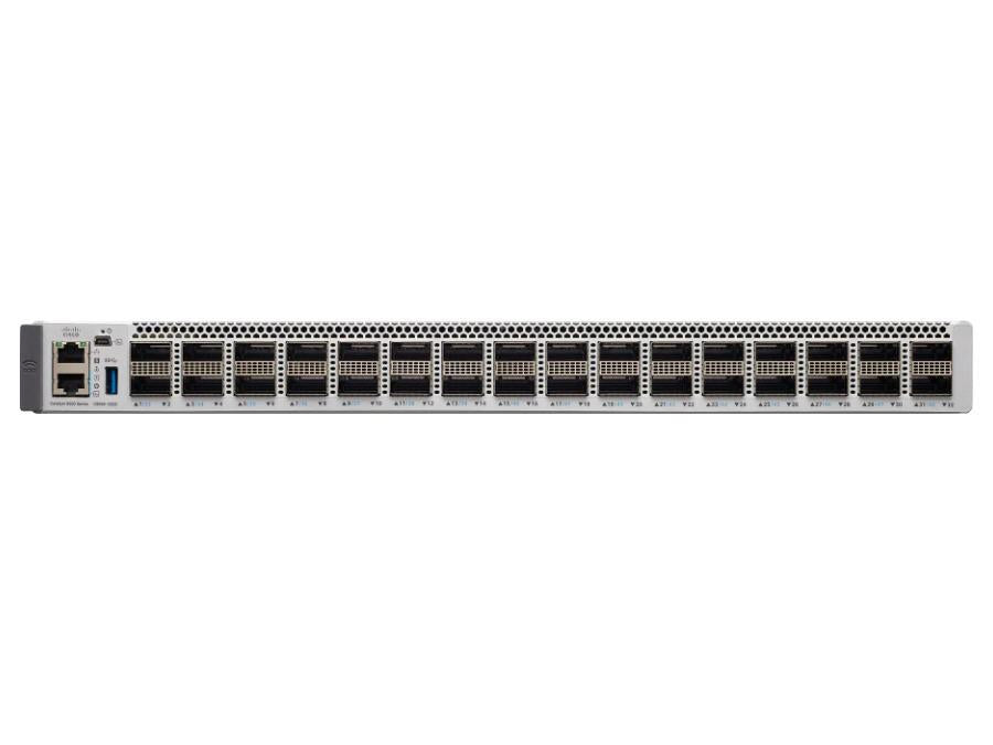 The Cisco Catalyst 9500 Series 32-Port 40/100G switch (model C9500-32QC-E) is designed exclusively for high-performance enterprise core and aggregation layers. Powered by Cisco's IOS XE 16.8.1 and built with advanced Layer 3 features, this 1U rack-mountable solution delivers a high switching capacity of 3.2 Tbps and supports both 40G and 100G QSFP connections. Ideal for secure, scalable, and highly available campus environments.