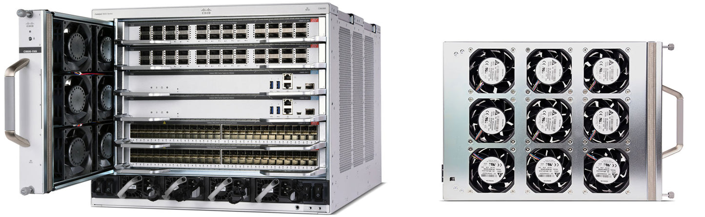Châssis Cisco Catalyst 9606R à 6 emplacements, offre EDU