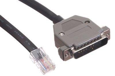 Connecteur modem mâle CISCO DB-25 CAB-25AS-MMOD=
