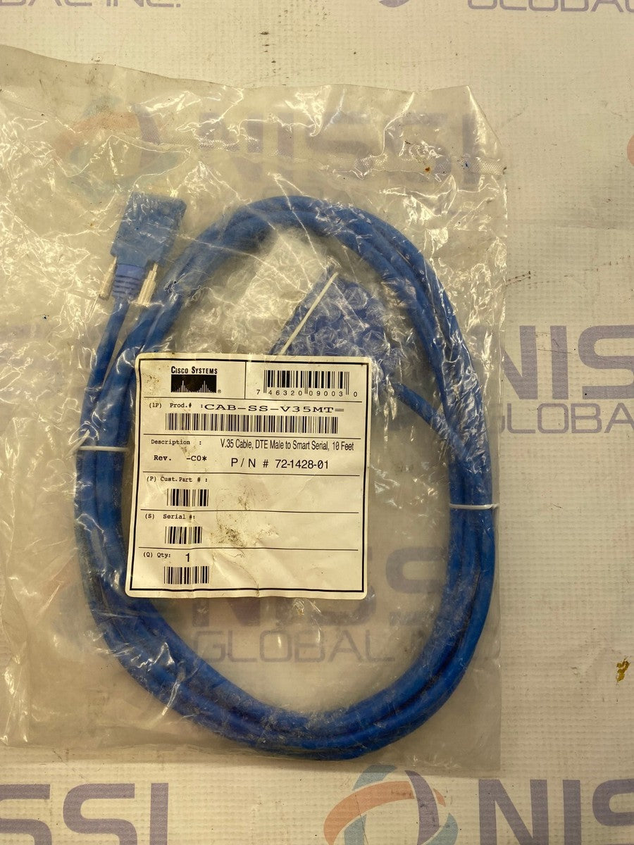Câble CISCO V.35, DTE mâle, 10 pieds