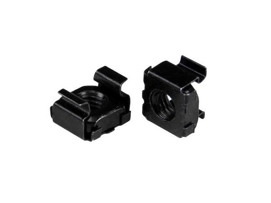 Install rack-mountable equipment securely and efficiently with the StarTech M5 Cage Nuts 50-Pack. Designed with durable all-black stainless steel, this set delivers reliability for mounting standard rack equipment. TAA compliant and backed by a 2-year warranty, it's ideal for enterprise, institutional, or government IT deployments.