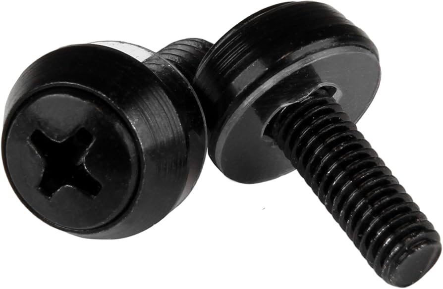 StarTech 50-Pack M5 Mounting Screws for Rack Cabinets