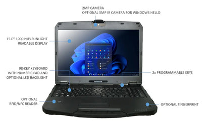 DURABOOK Windows Hello Webcam for S14(G2)