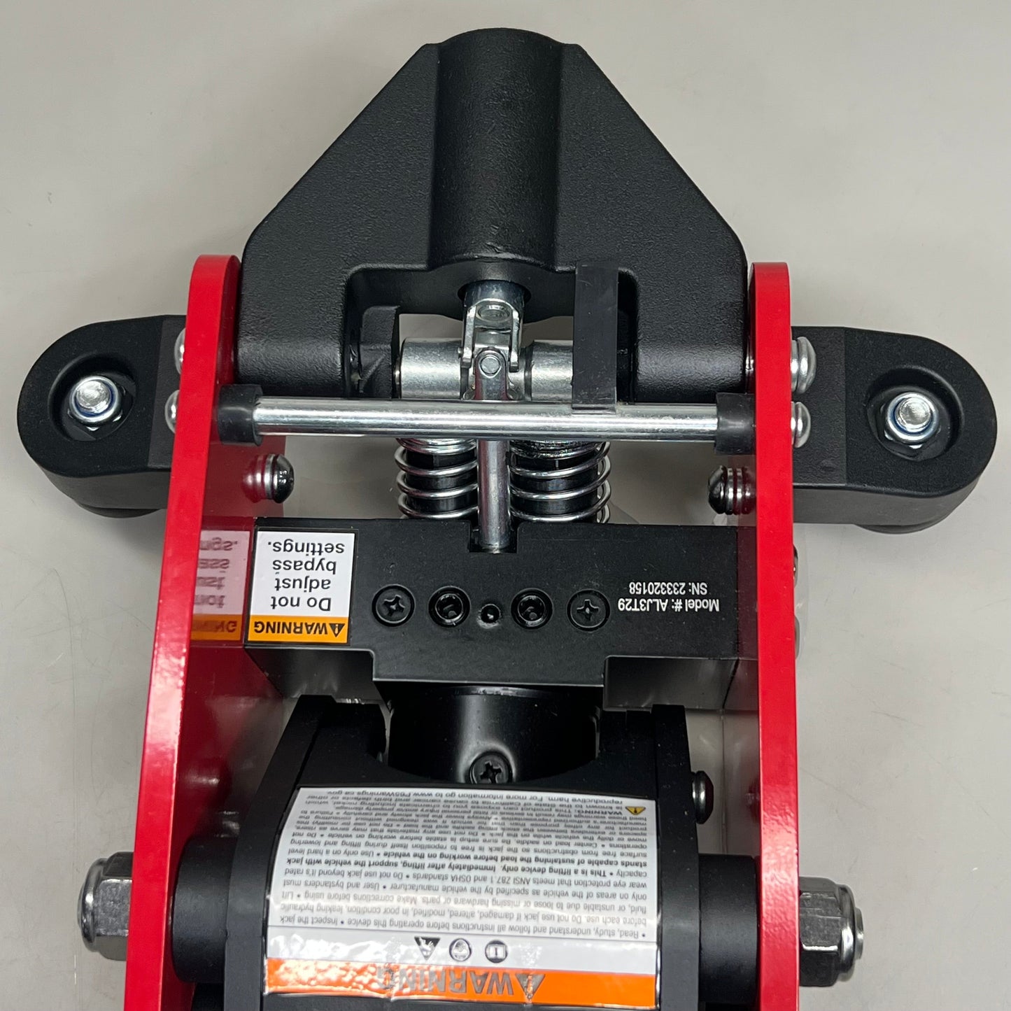 SSUNEX TOOLS 3 Ton Aluminum Floor Jack, Red 6603AJ