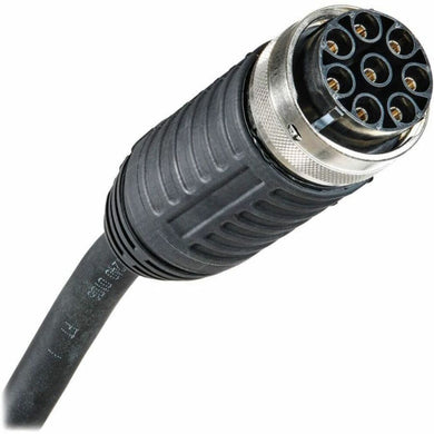 Eaton Power Cord, 70A 208V 3-Phase, 10ft, Hardwire to 8-Pin Souriau
